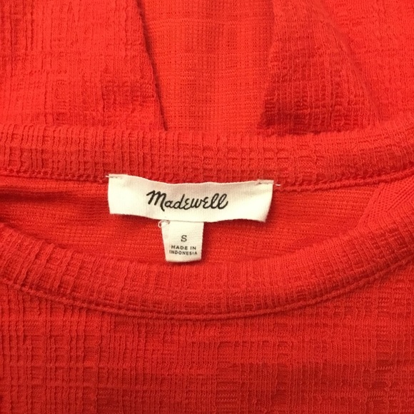 Madewell Verse Tie Back Top Size S - Picture 7 of 11